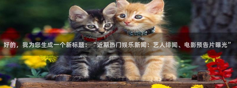 好的,我为您生成一个新标题:“近期热门娱乐新闻:艺人绯闻、电影预告片曝光”