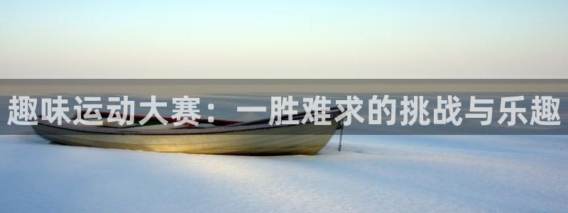 趣味运动大赛：一胜难求的挑战与乐趣