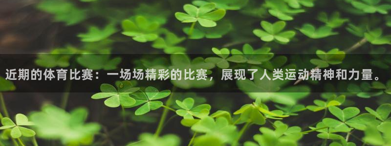 近期的体育比赛：一场场精彩的比赛，展现了人类运动精神和力量。