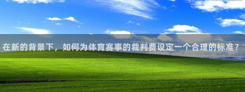 在新的背景下，如何为体育赛事的裁判费设定一个合理的标准？